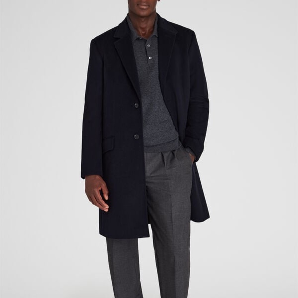Men’s Club Monaco Wool Coat - excellent condition size 38